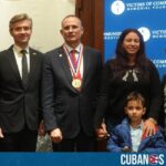 El líder de la Unión Patriótica de Cuba (UNPACU), José Daniel Ferrer, recibió la Medalla Truman-Reagan de la Libertad en el Victims of Communism Memorial Museum de Washington D. C.