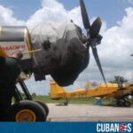 Una avioneta de regadío modelo 18-1832 se estrelló este miércoles causando daños materiales en Sancti Spíritus.