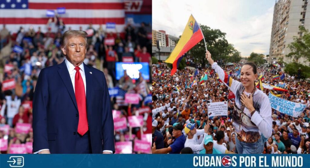 La líder opositora venezolana María Corina Machado, reciente galardonada con el Premio Nobel de la Paz 2025, ha salido al frente de las crecientes tensiones entre Washington y Caracas con un respaldo explícito a la política del presidente Donald Trump hacia el régimen de Nicolás Maduro.
