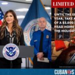 El Departamento de Seguridad Nacional de Estados Unidos (DHS) anunció este lunes un aumento en los incentivos para migrantes indocumentados que opten por autodeportarse voluntariamente antes del 31 de diciembre de 2025.