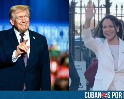 La líder opositora venezolana María Corina Machado se reunió con el presidente de Estados Unidos, Donald Trump, en Washington, en un encuentro que se desarrolló en medio de la actual transición política en Venezuela tras la captura de Nicolás Maduro.