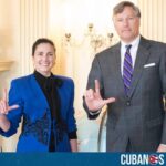 La activista cubana Rosa María Payá, fundadora de la plataforma Cuba Decide, sostuvo un encuentro con el subsecretario de Estado de Estados Unidos, Christopher Landau, en el que dialogaron sobre el futuro democrático de Cuba y la situación de derechos humanos en la isla.