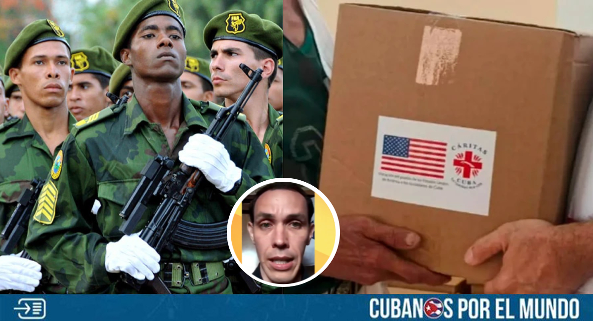 El influencer cubanoamericano Alex Otaola volvió a encender las alarmas tras divulgar el testimonio de un denunciante desde Santiago de Cuba que asegura que oficiales de la Seguridad del Estado estarían ordenando desviar la ayuda humanitaria enviada desde Estados Unidos hacia miembros de las Fuerzas Armadas Revolucionarias (FAR) y del Ministerio del Interior (MININT).