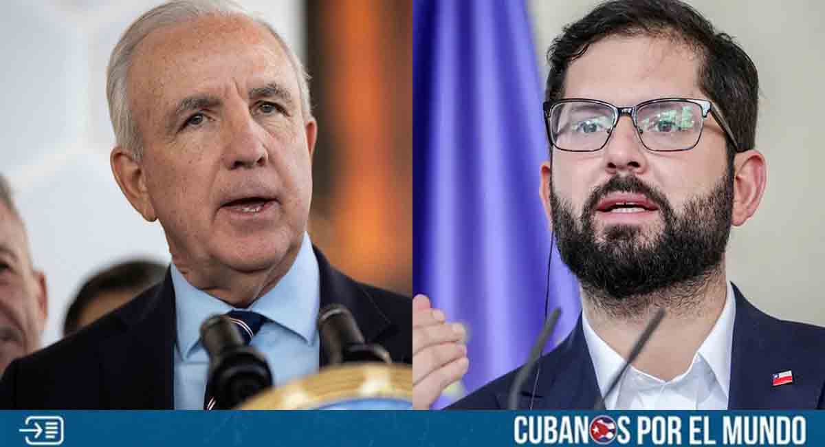 Carlos Giménez acusa a Gabriel Boric de respaldar a la dictadura castrista