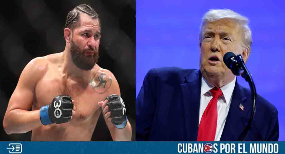 Jorge Masvidal pide a Donald Trump poner fin al régimen castrista