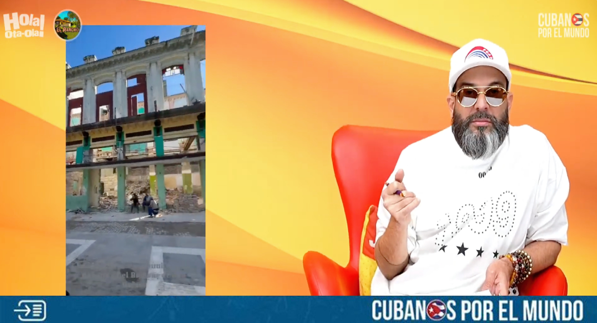 El influencer cubanoamericano Alex Otaola reaccionó en una reciente emisión de su programa, Hola! Ota-Ola, a imágenes que muestran el marcado deterioro del Bulevar de San Rafael, en La Habana, uno de los espacios comerciales y sociales más emblemáticos de la capital cubana.