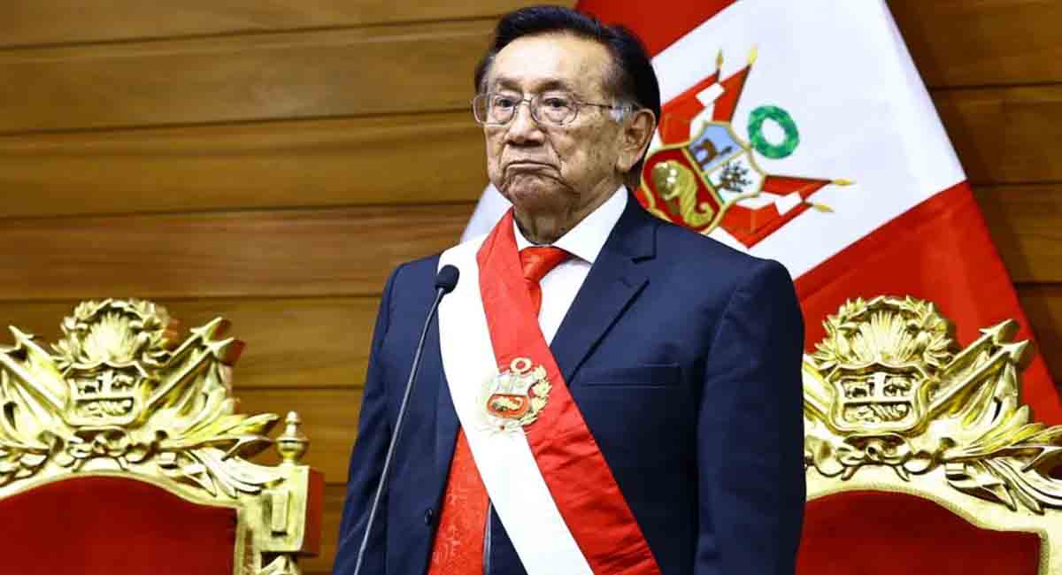 Congreso de Perú elige al izquierdista José María Balcázar como presidente interino: tiene 83 años y ha sido investigado por corrupción