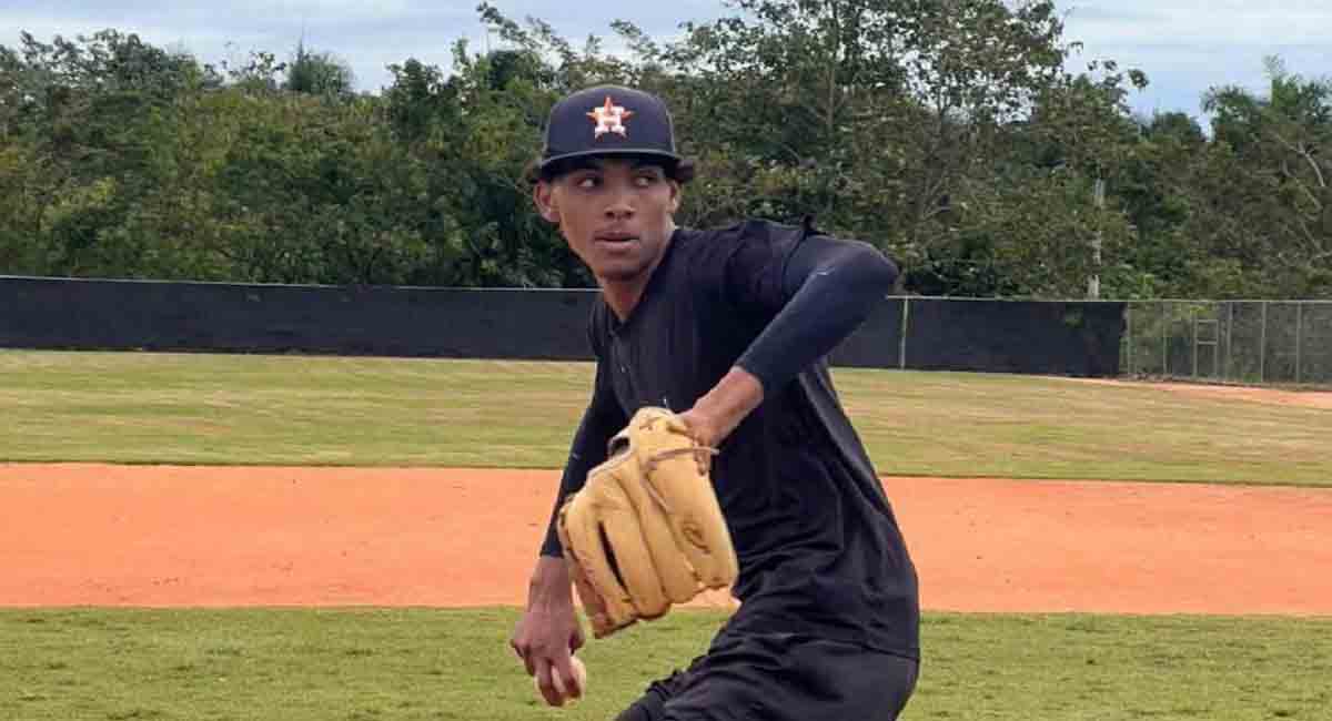 Joven pelotero cubano pacta con los Astros de Houston
